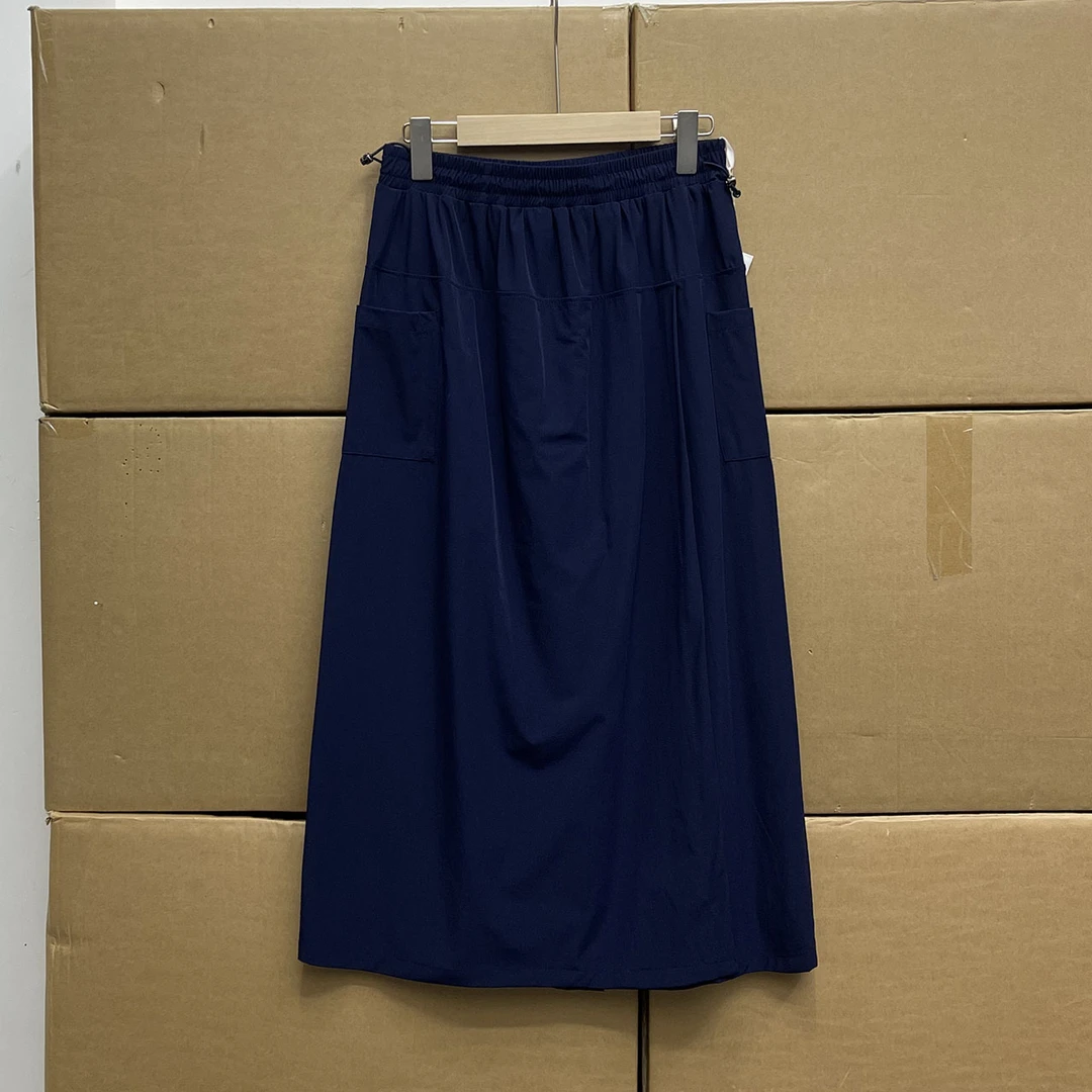 非沅！！鸟家！山系三防工装裙裤子 清凉透气户外中长款A字伞裙女