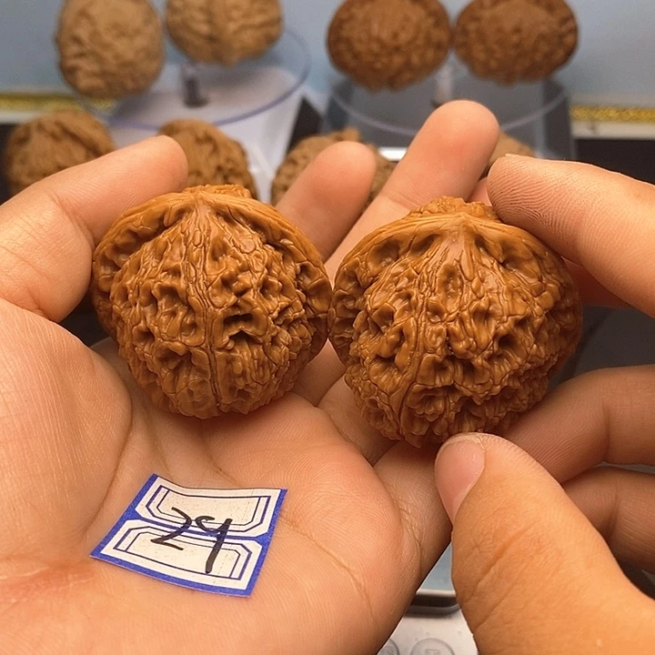 文玩核桃把件43水龙纹