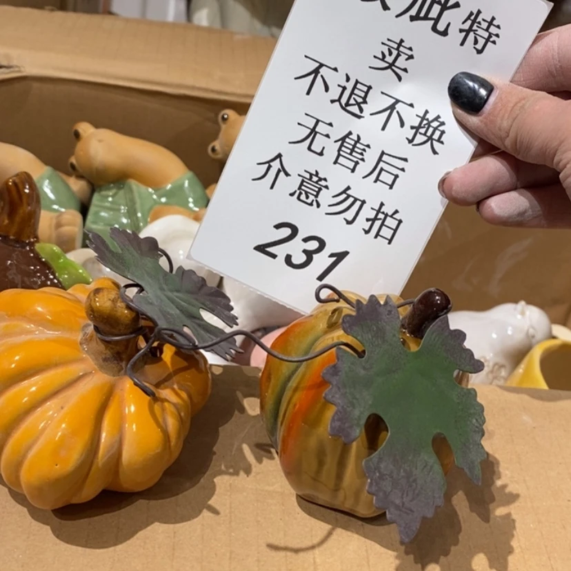 【闪购商品】摆件-****陶瓷摆件瑕疵特卖