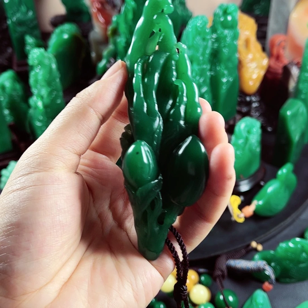 四川石雅安绿名贵石材