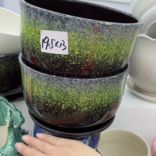 红陶多肉绿植陶瓷花盆