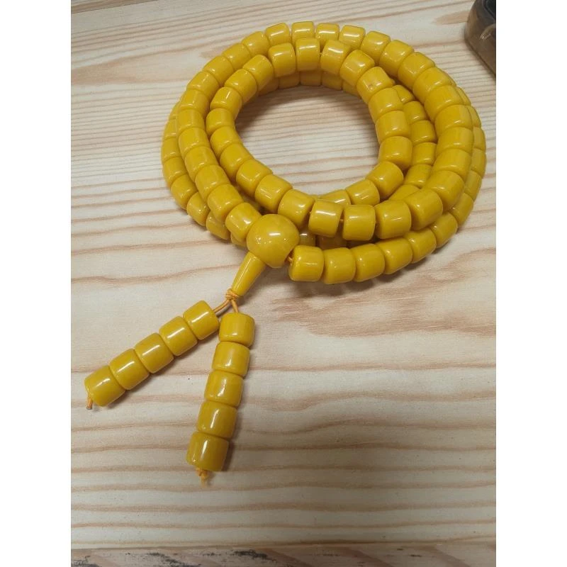 定制木珠10鸡油黄色-3025