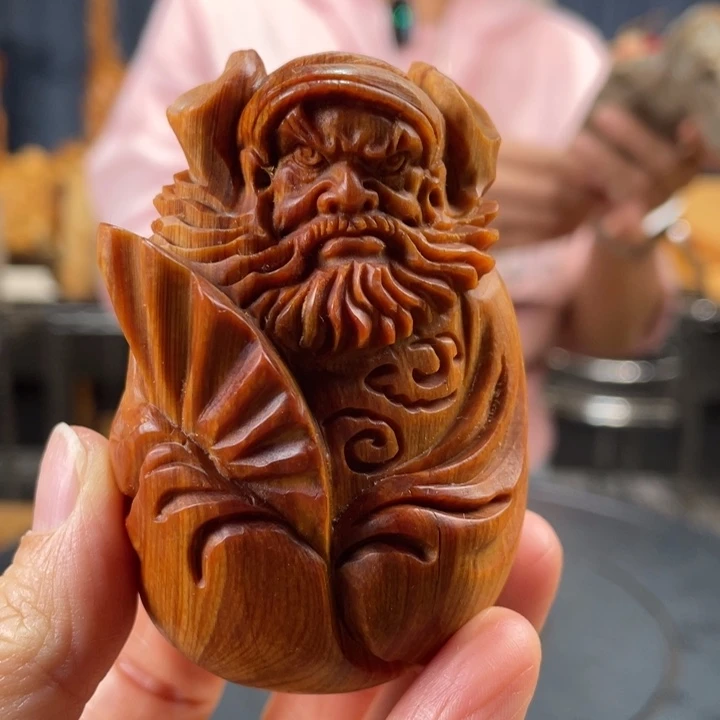 柏木（崖柏）手把件