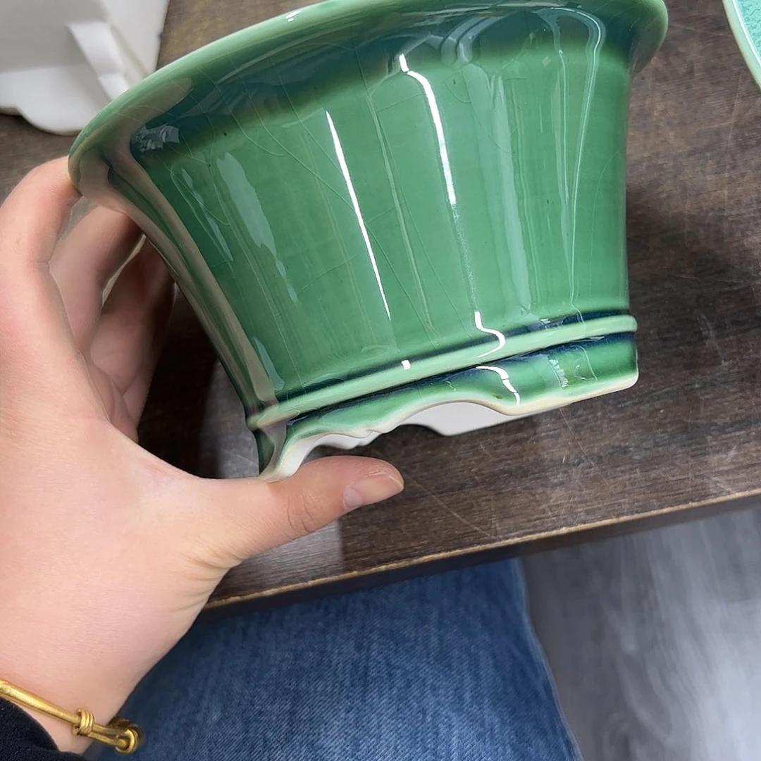 紫砂花盆?**✨933号微瑕5个16/9cm