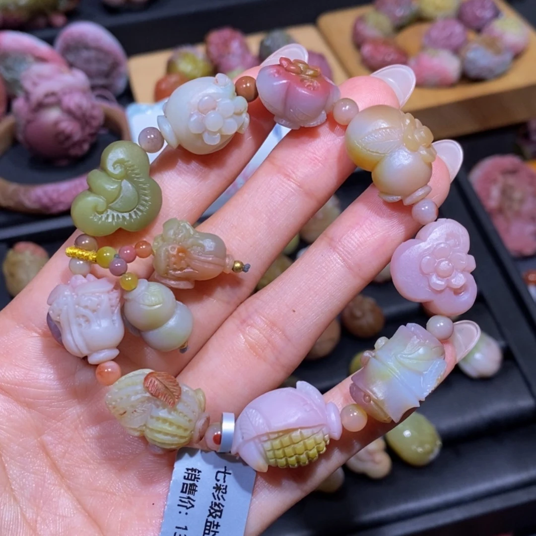 【闪购商品】玛瑙/玉髓手串未镶嵌盐源玛瑙