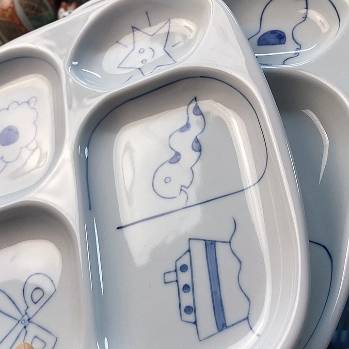 瓷片福*宝啊啊啊啊啊啊啊啊盖碗