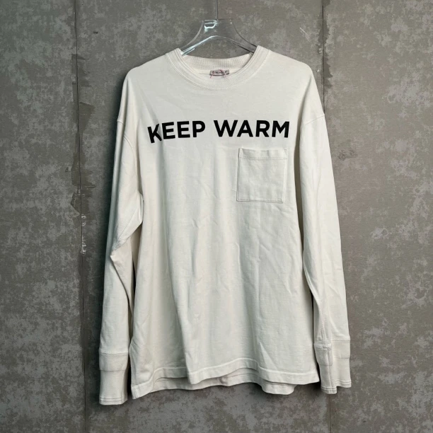 未使用 MONCLER XL*1/Moncler盟可睐字母印花基础款长袖/15194/JP