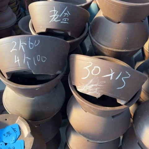 紫砂花盆    紫砂清货处理老盆