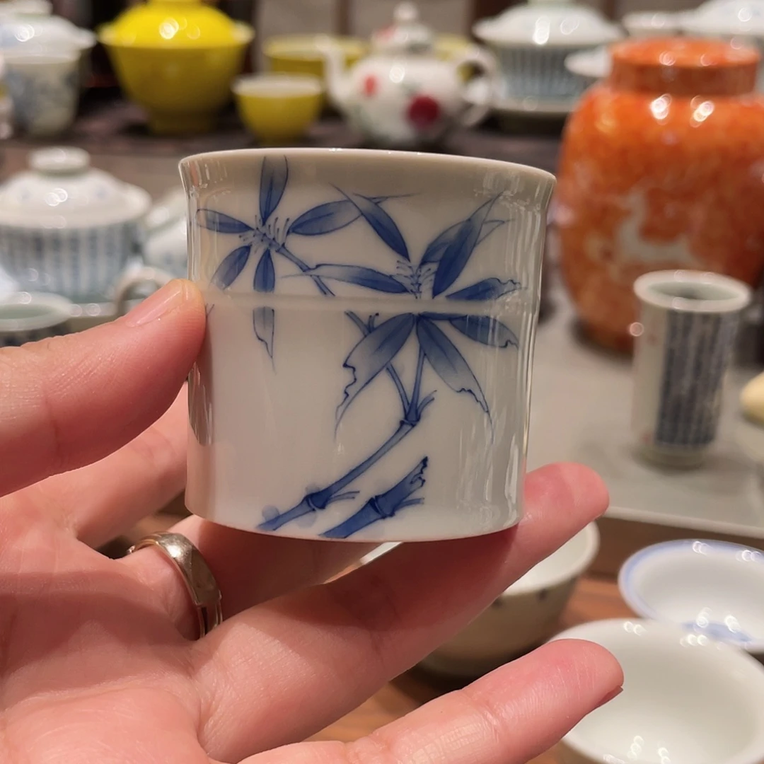 曲***陌景德镇 手工手绘 景德镇