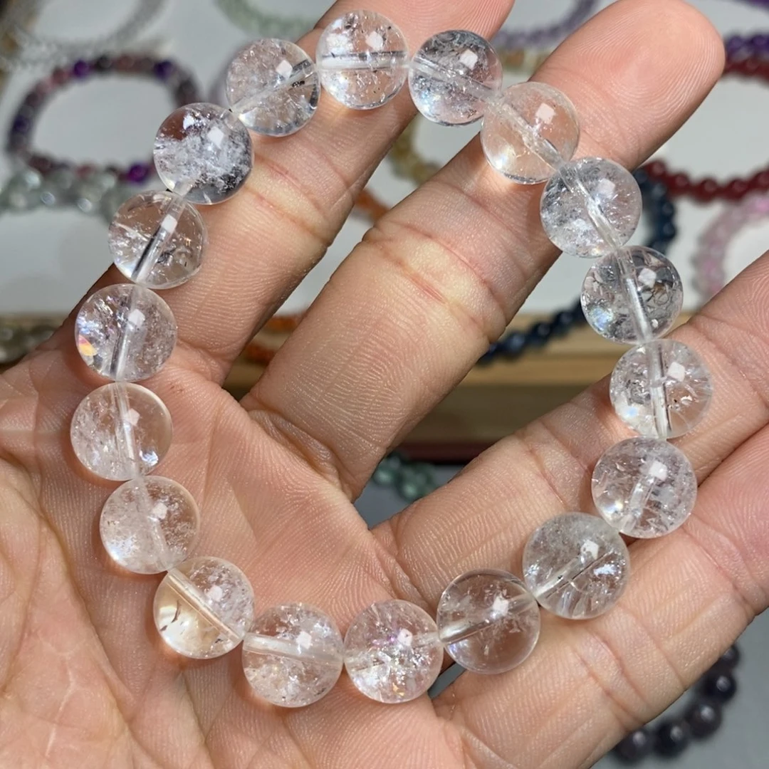 手链未镶嵌水晶高品白阿塞10.5mm