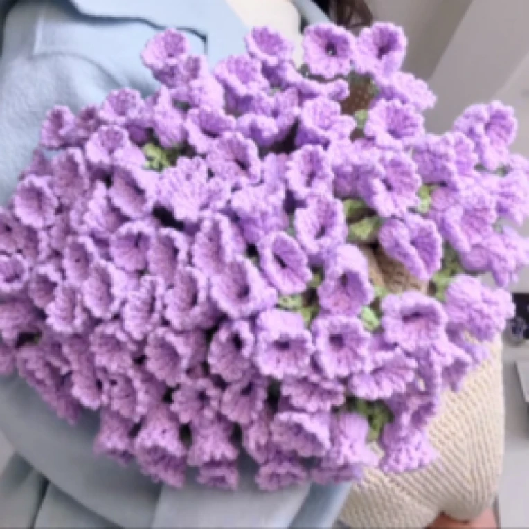 五股铃兰毯子+自选花包（没有教程）