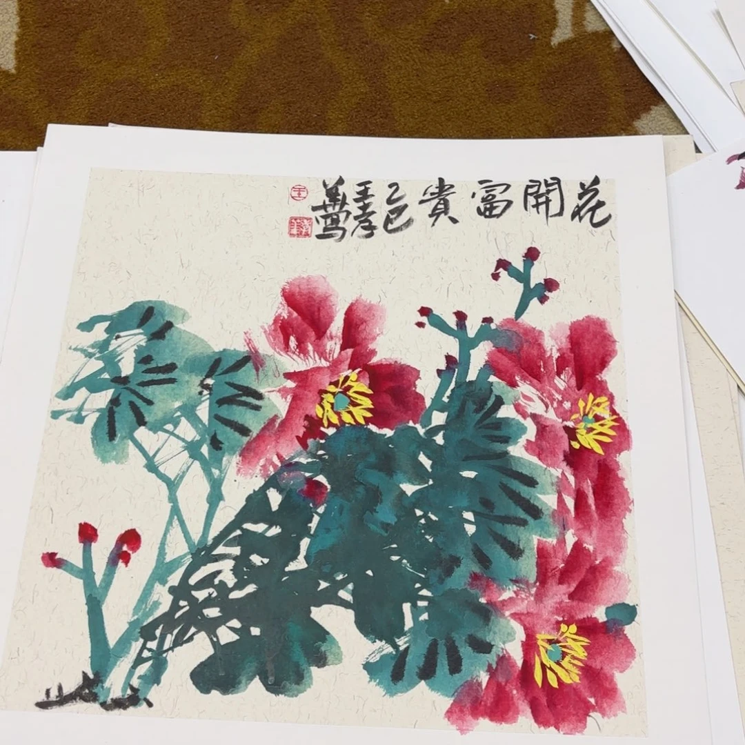 国画李希李欣主播李欣主播