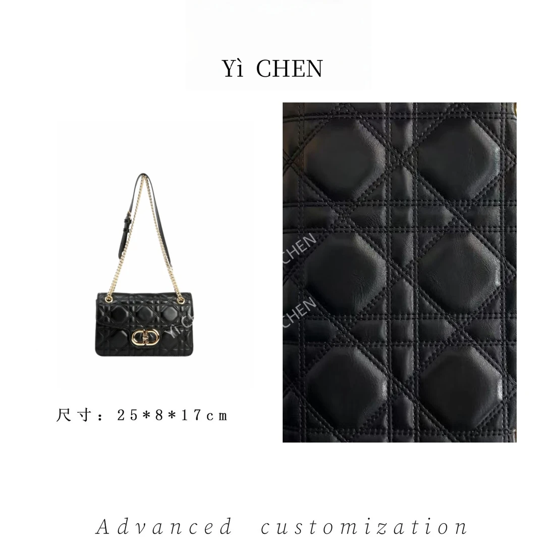 【Yì CHEN】BF-66557-黑色 轻奢时尚女士新款手提单肩斜挎包