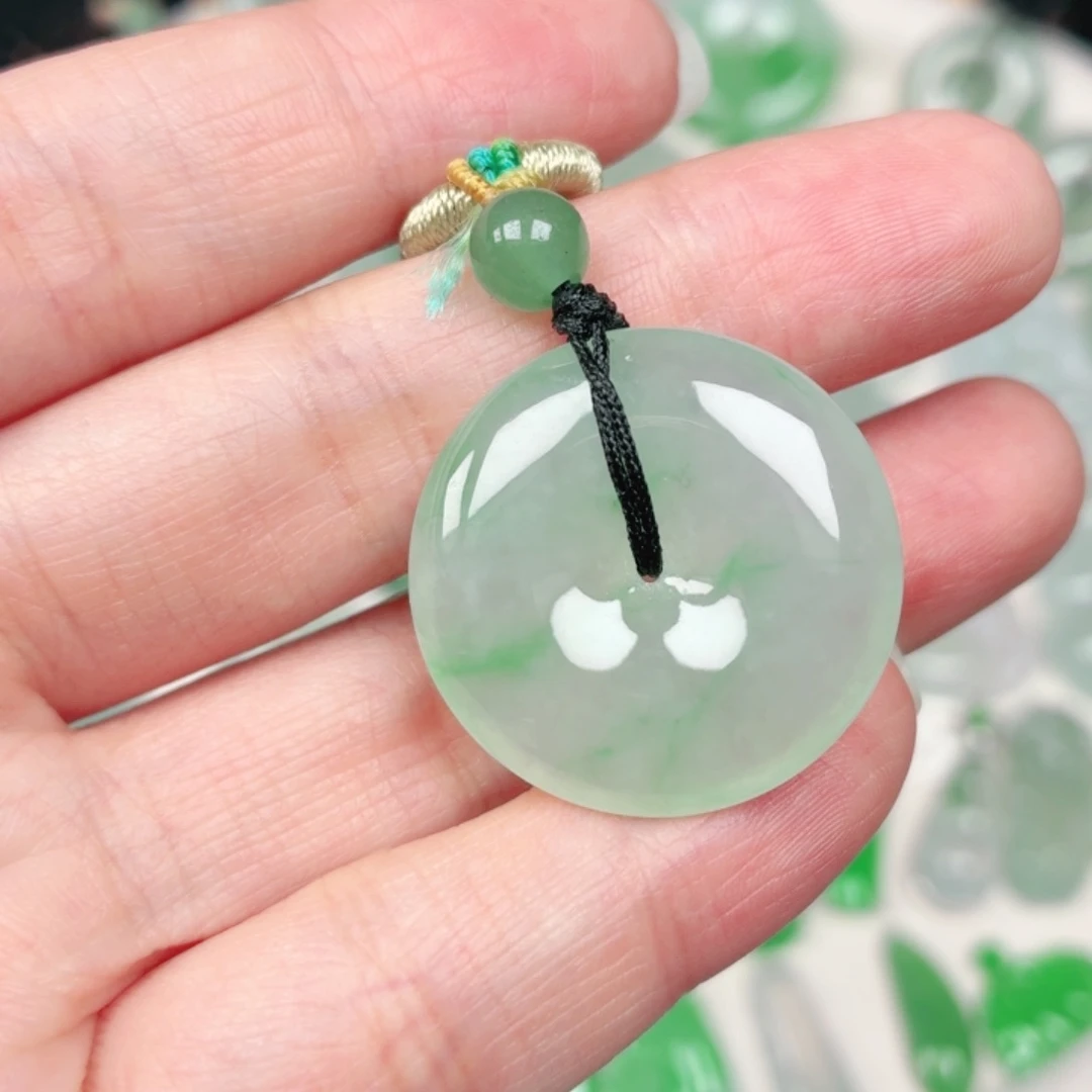 颈饰未镶嵌翡翠缅甸天然A货翡翠