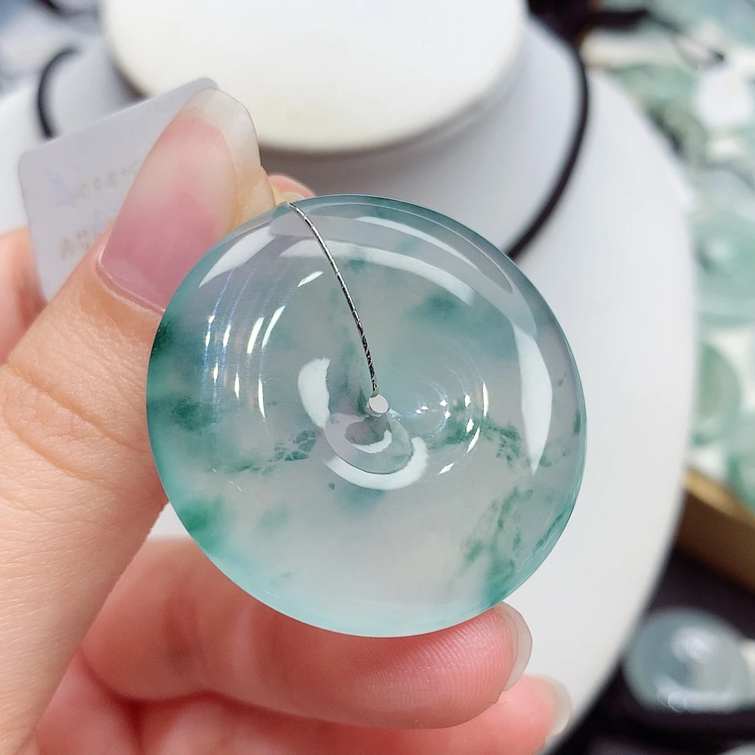 颈饰未镶嵌翡翠翡翠97，34.6/6