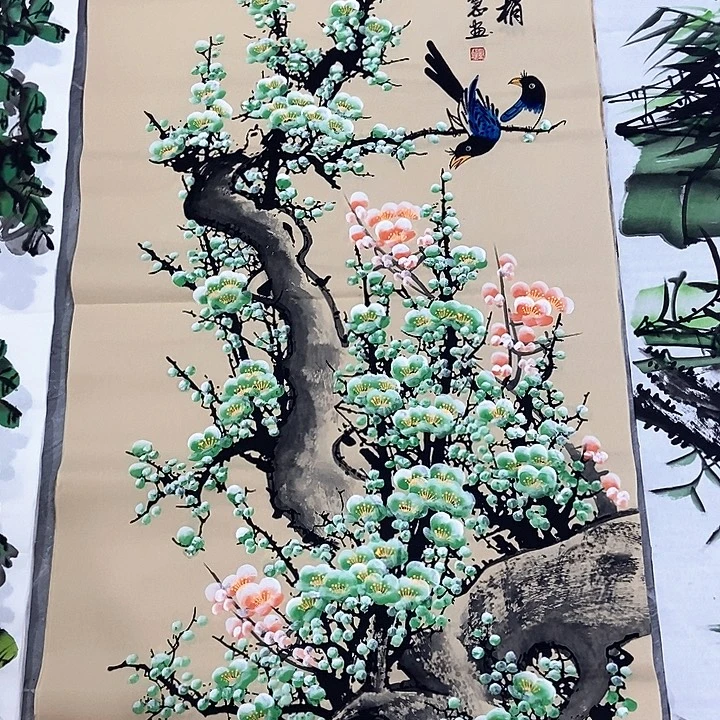小周画廊的直播间