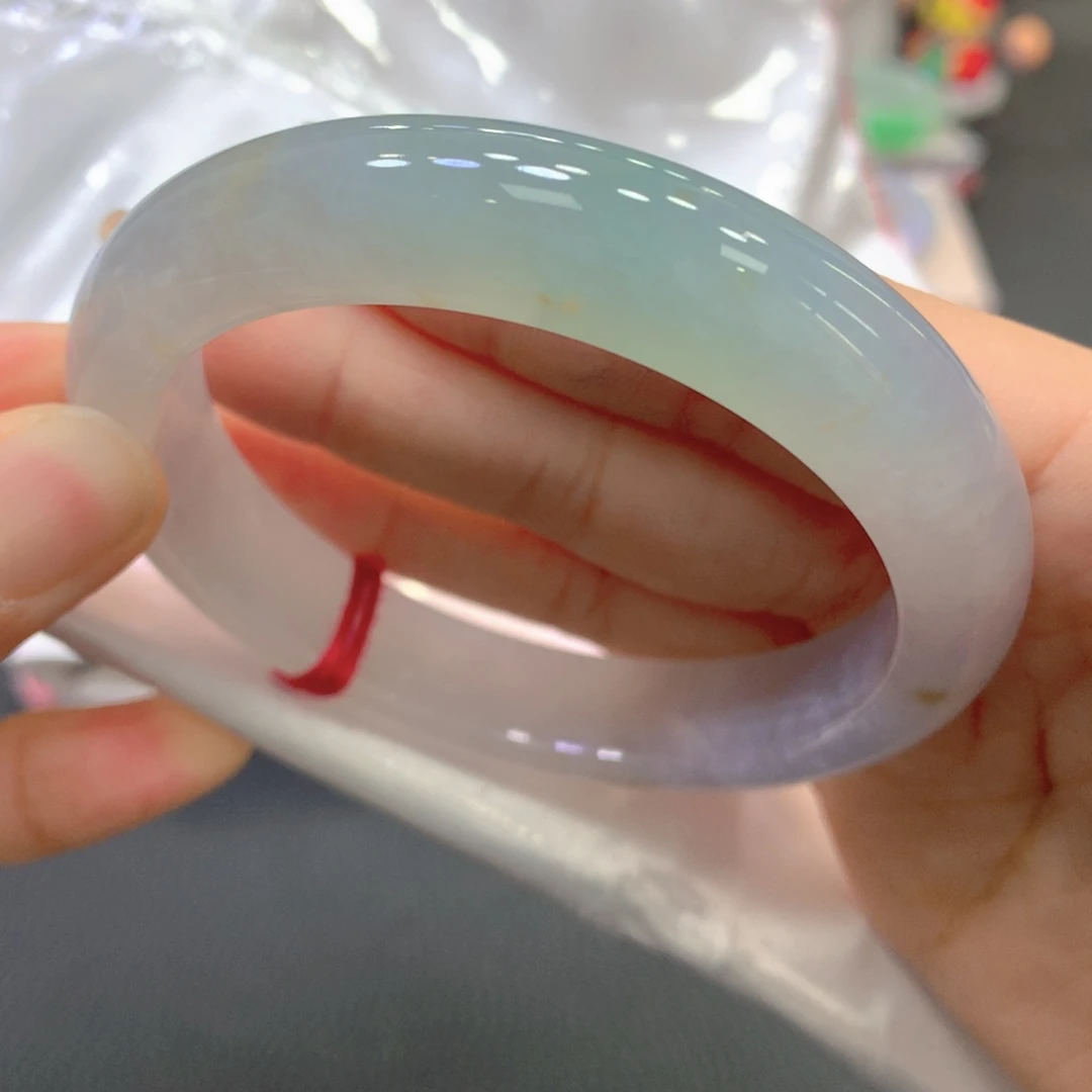 翡翠未镶嵌手镯1号