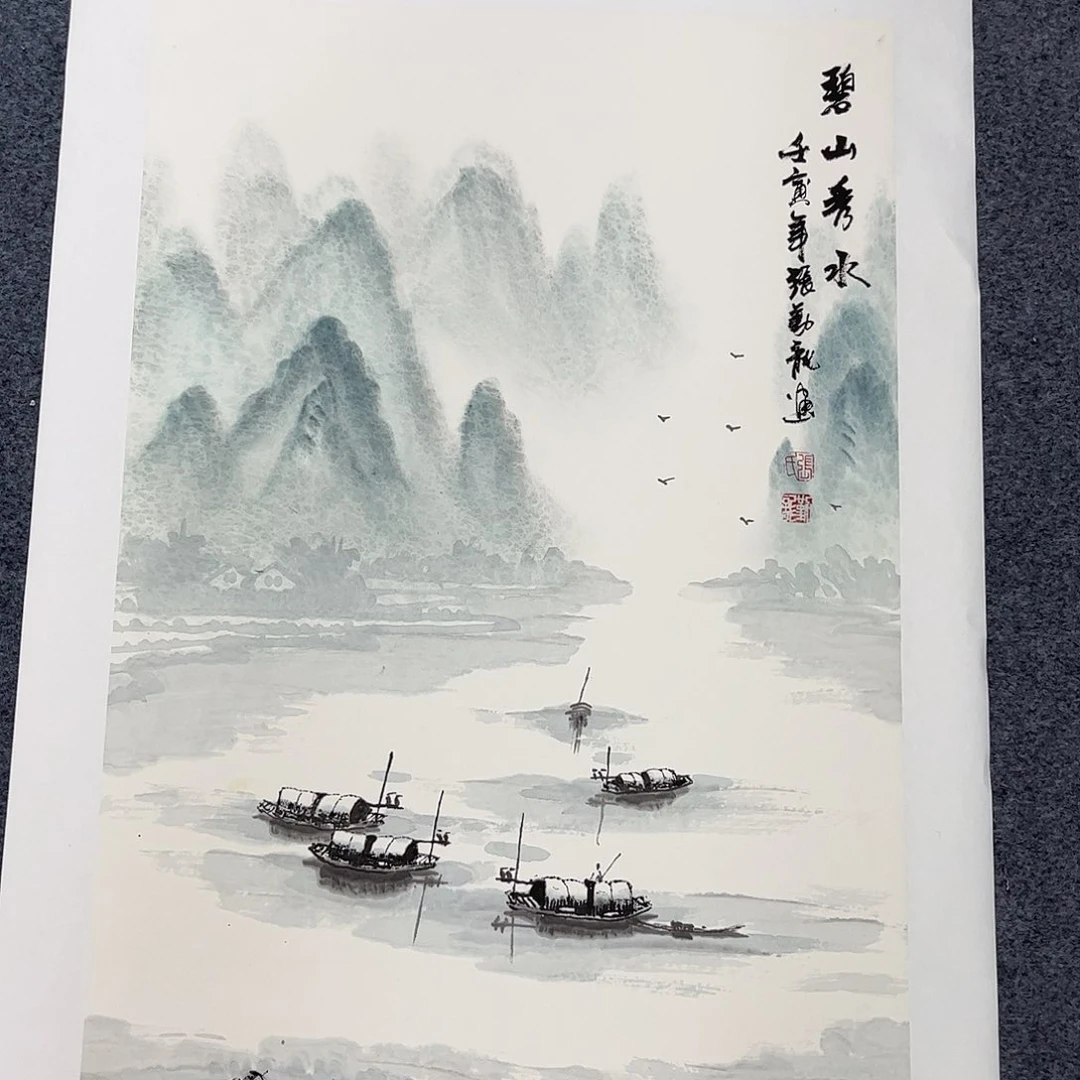 国画宣纸国画纯手绘作品