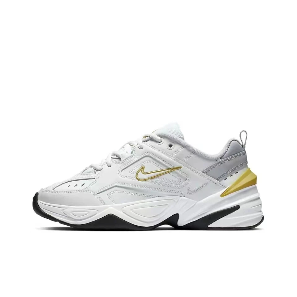 【奥莱】Nike耐克M2K Tekno 复古低帮老爹鞋女款黄白AO3108-009