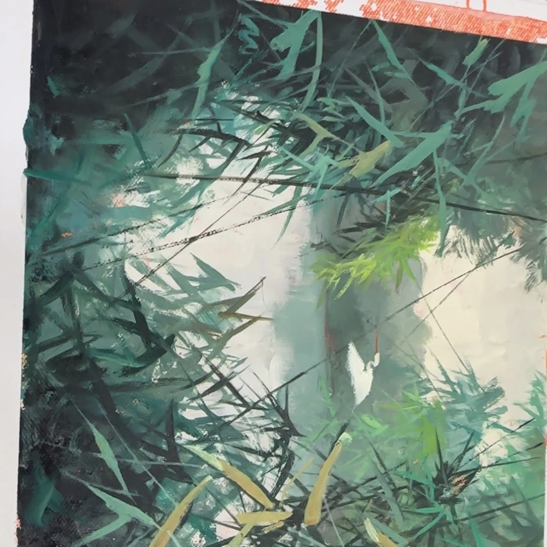 油画加油加油努力加油加油