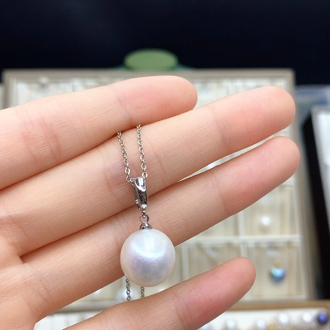 淡水珍珠合金颈饰