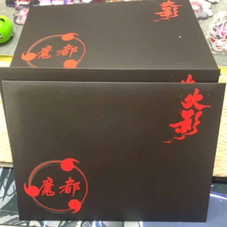 【魔都】火影忍者画师原创绘画亚克力色纸潮玩新品拆卡直播强娶叠叠