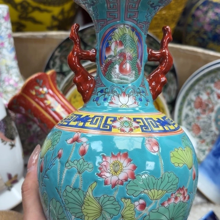 瓷片瓷器摆件 瓷器摆件
