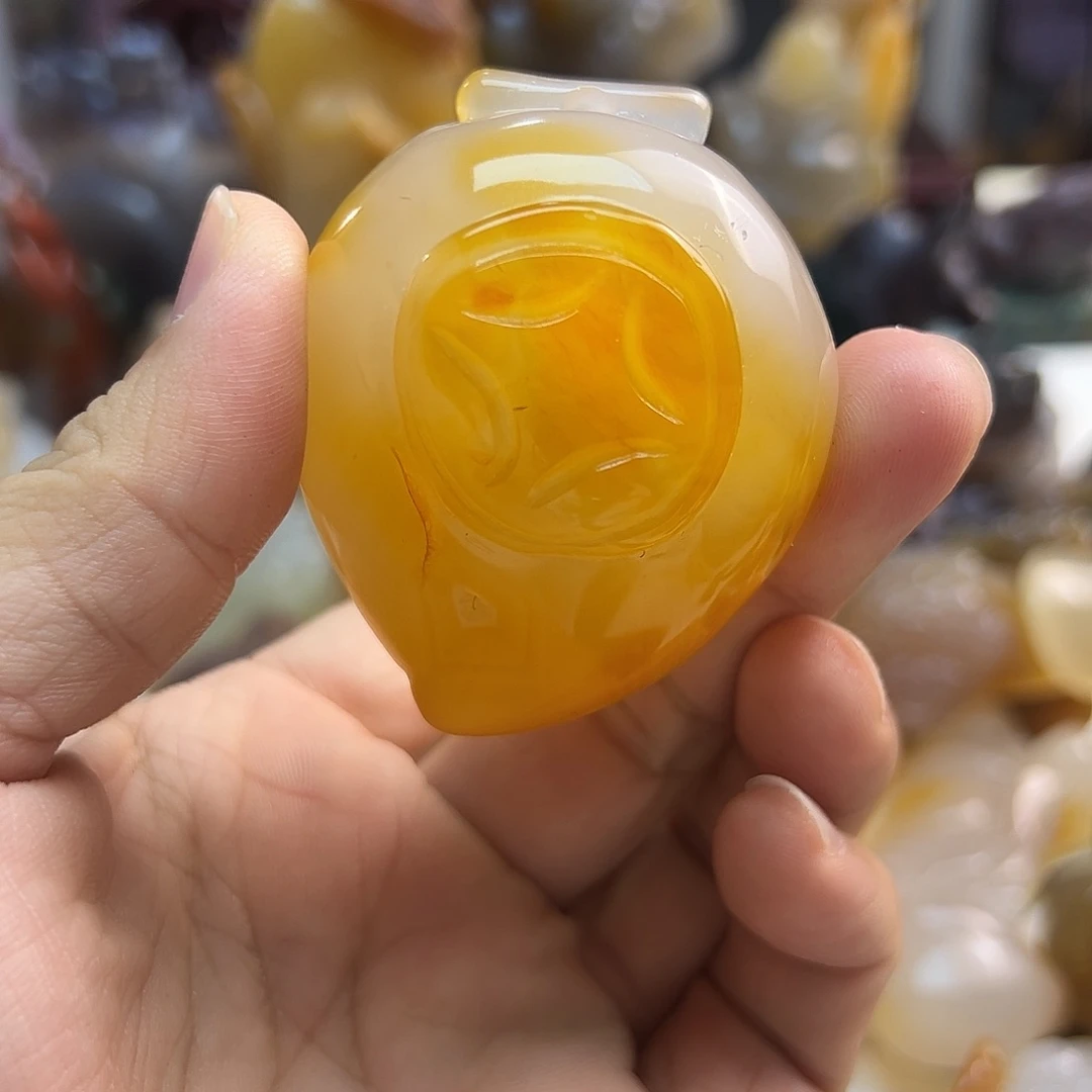 玛瑙/玉髓合金颈饰