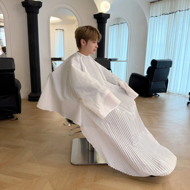 韩国高院长同款百褶剪发围布、王理发同款剪发围布、日本百褶围布