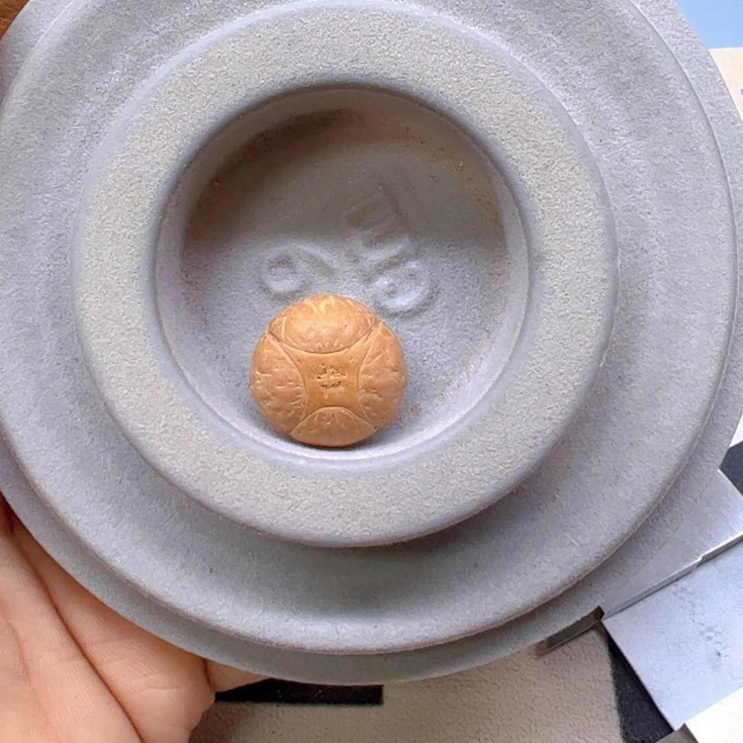 凤眼菩提吊坠好*花18mm麒麟单颗0@189