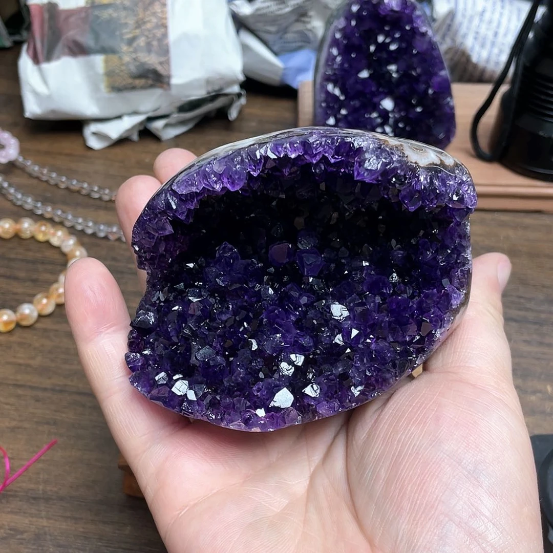 紫晶大型摆件（非配饰）未镶嵌