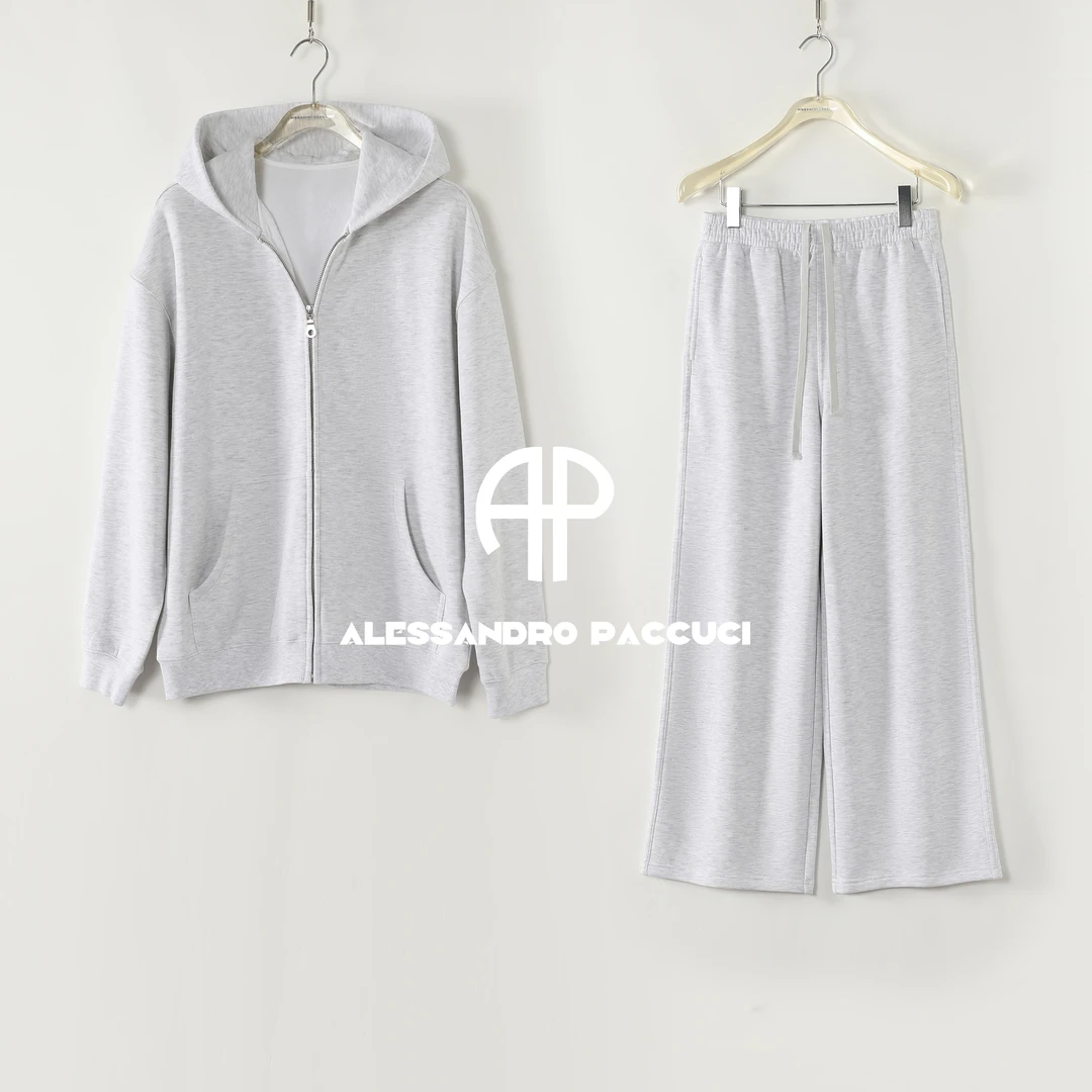 AP洛哥53126WT/53195KU/53127WT【黑标】韩国进口棉连帽卫衣/裤子