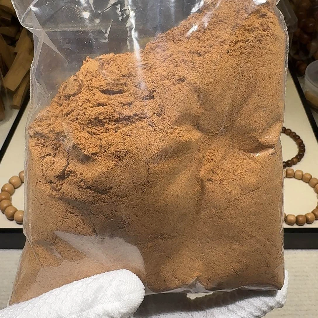 檀香木手串/手链鼎级焦糖1.0黑珍珠粉30克