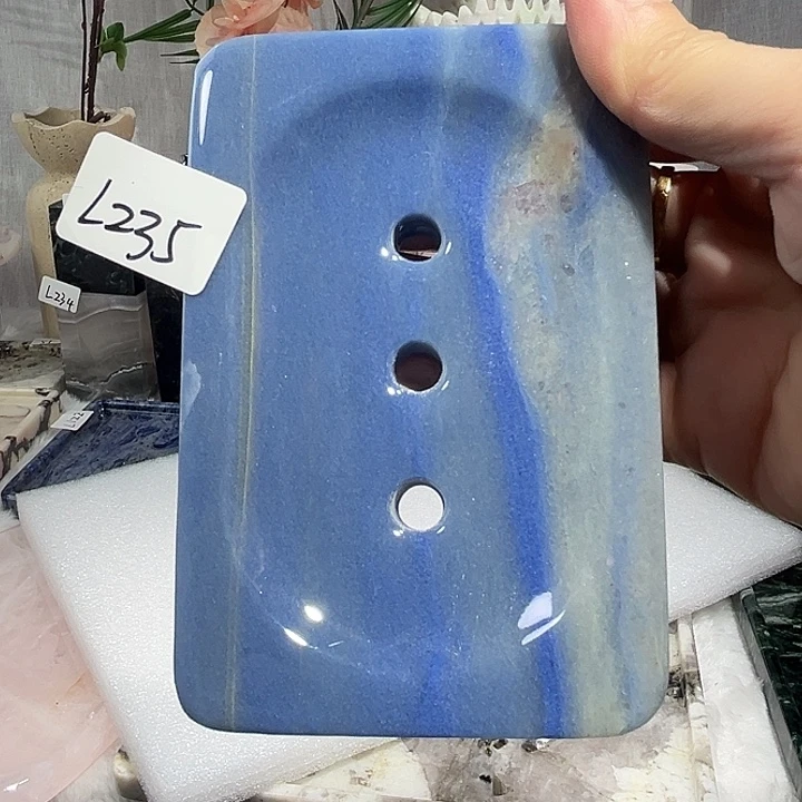 石材天然奢石肥皂托235