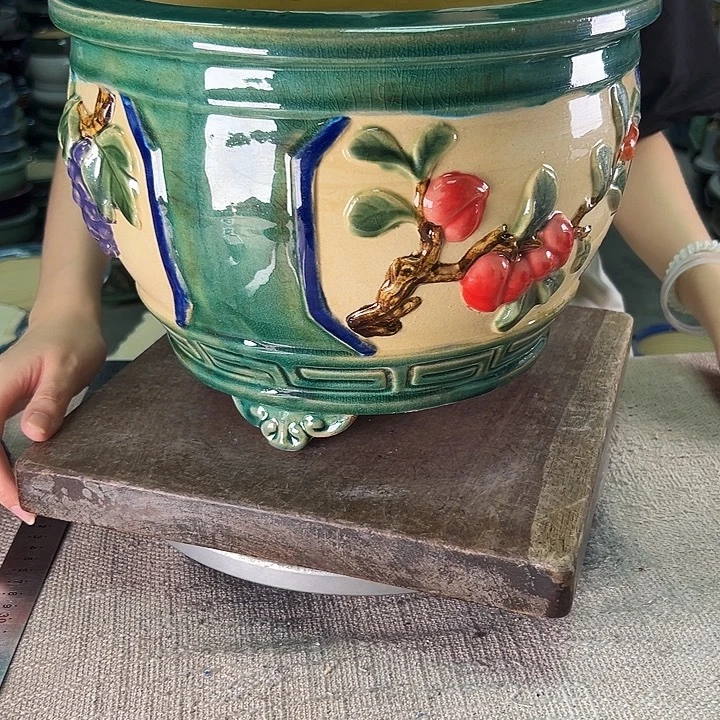 泳坤堂石湾盆陶瓷