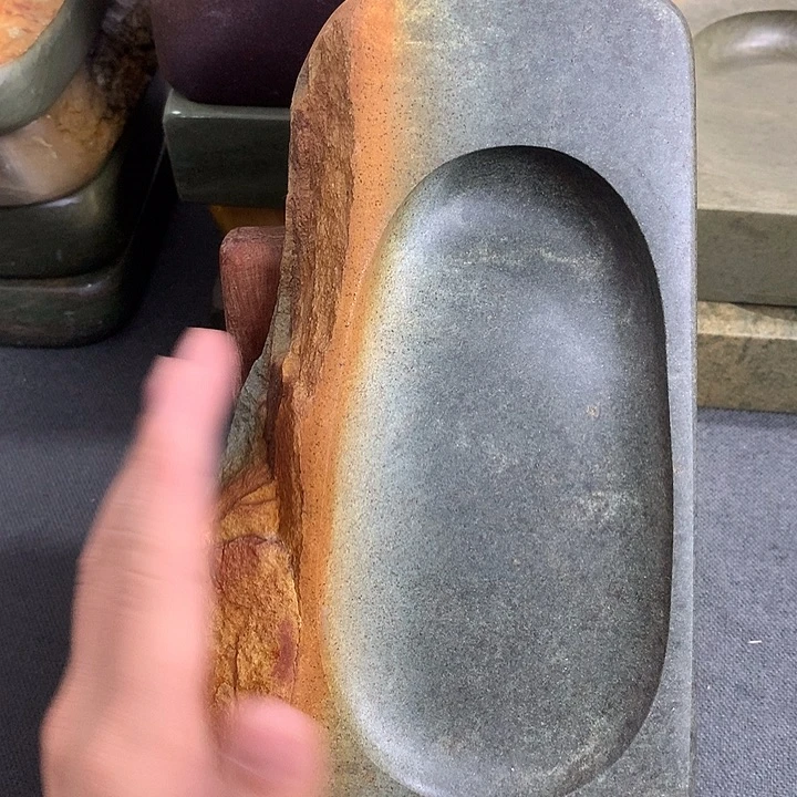 广东肇庆原石端砚