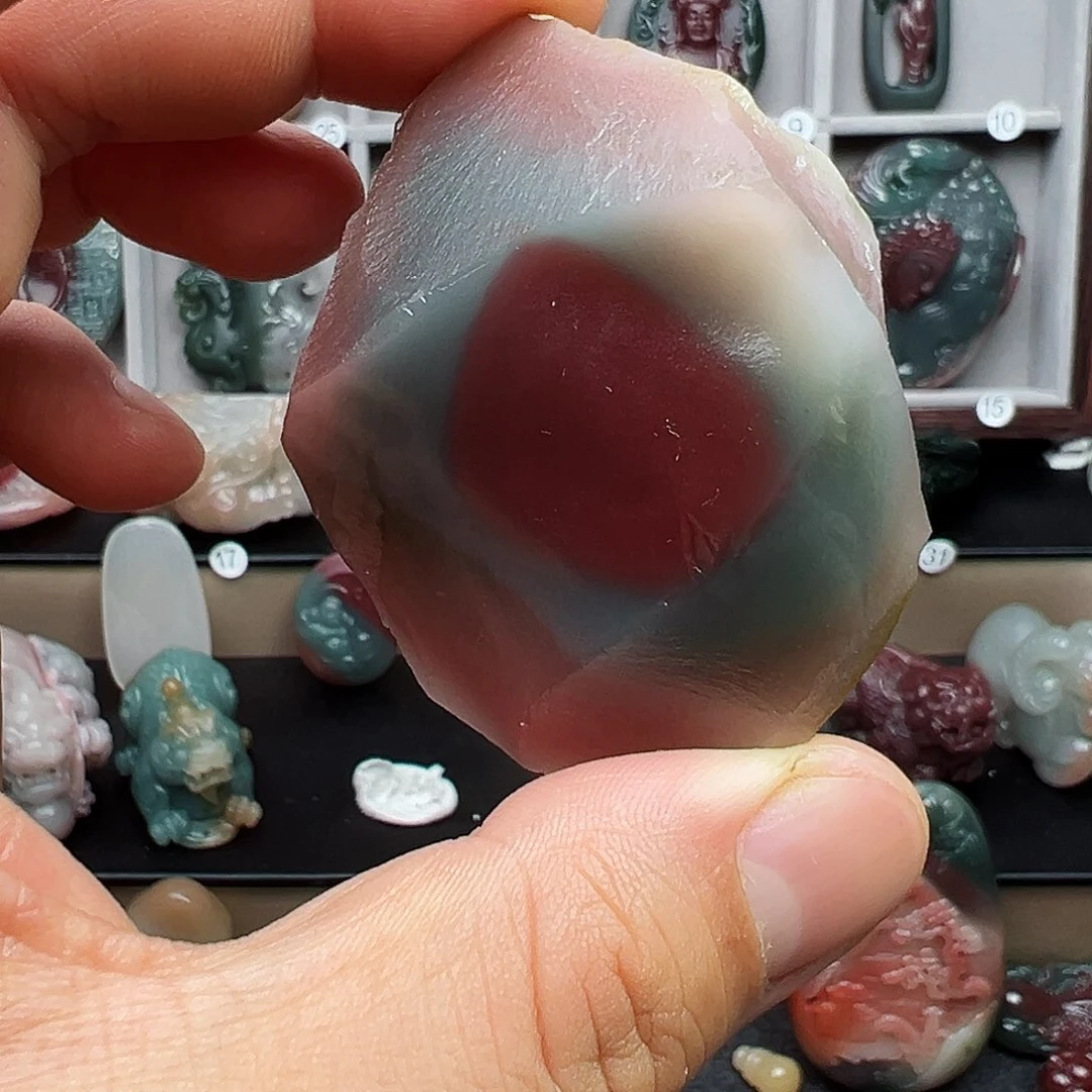 孙***程玛瑙/玉髓未镶嵌秦紫玉