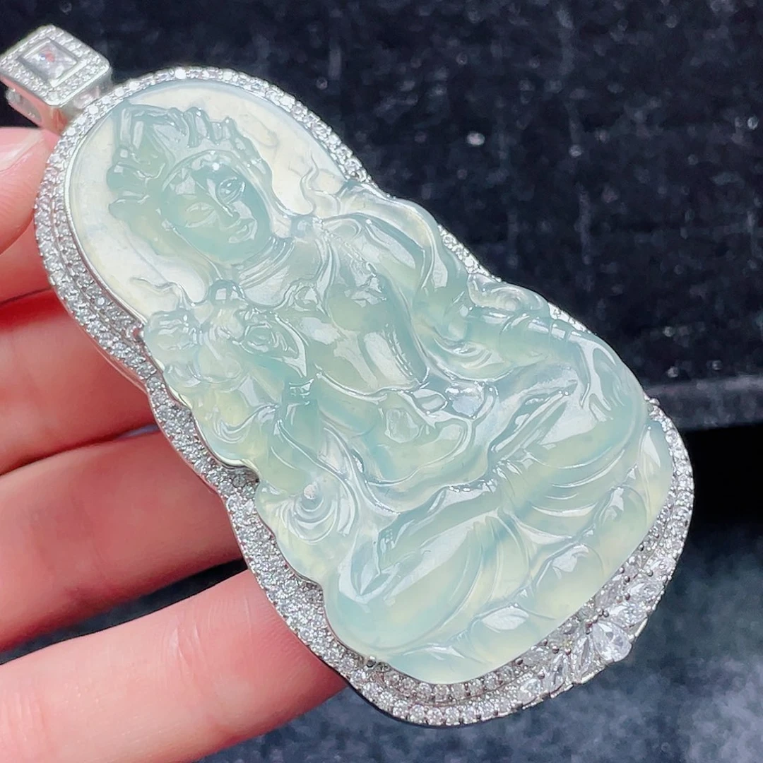 翡翠颈饰未镶嵌510，