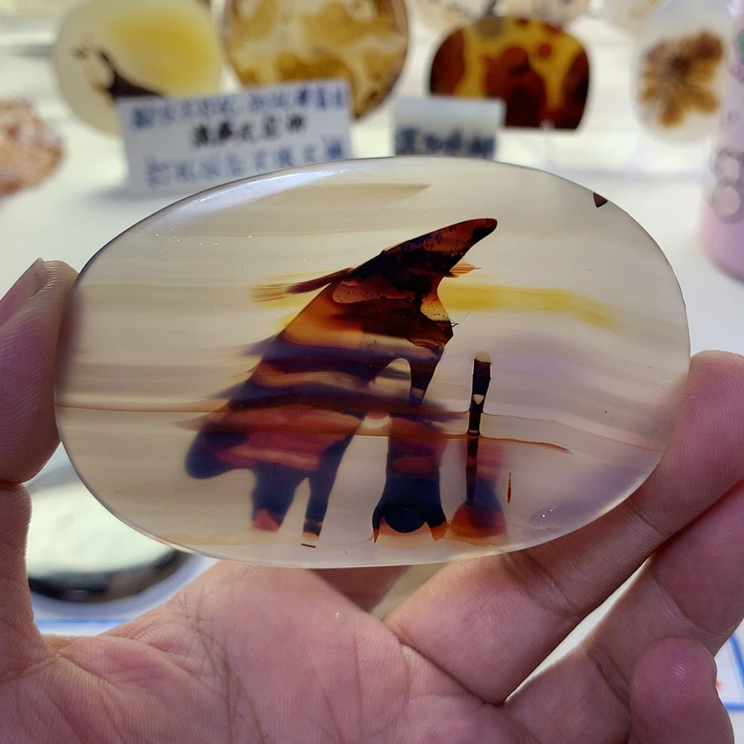 玛瑙/玉髓吊坠(不含链)未镶嵌小***8