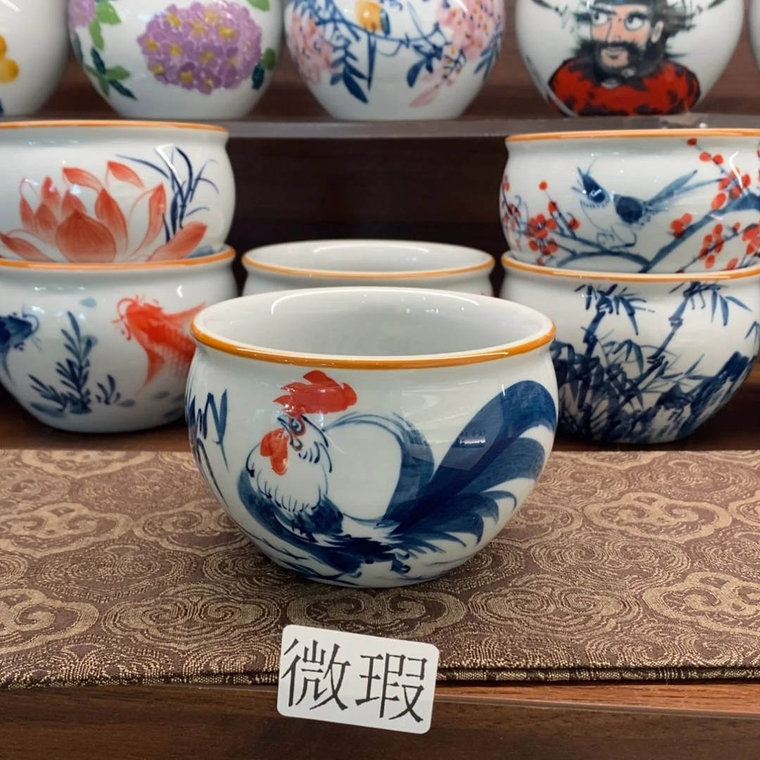 釉下彩手工绘制手工绘制