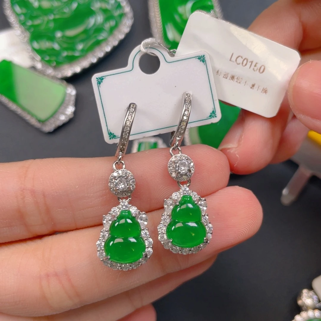 【闪购商品】颈饰银S925镶嵌翡翠翡翠