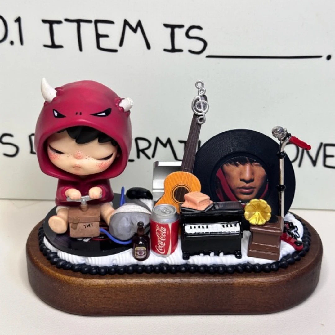 【隐私号码/双面号码停车牌】木楠手作创意奶油胶DIY摆件 礼物