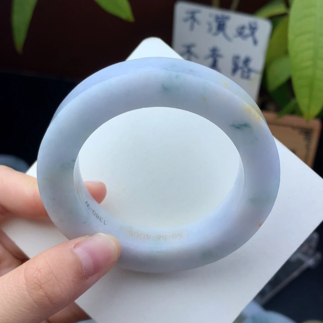 定制翡翠手镯未镶嵌定制不退不换50-56