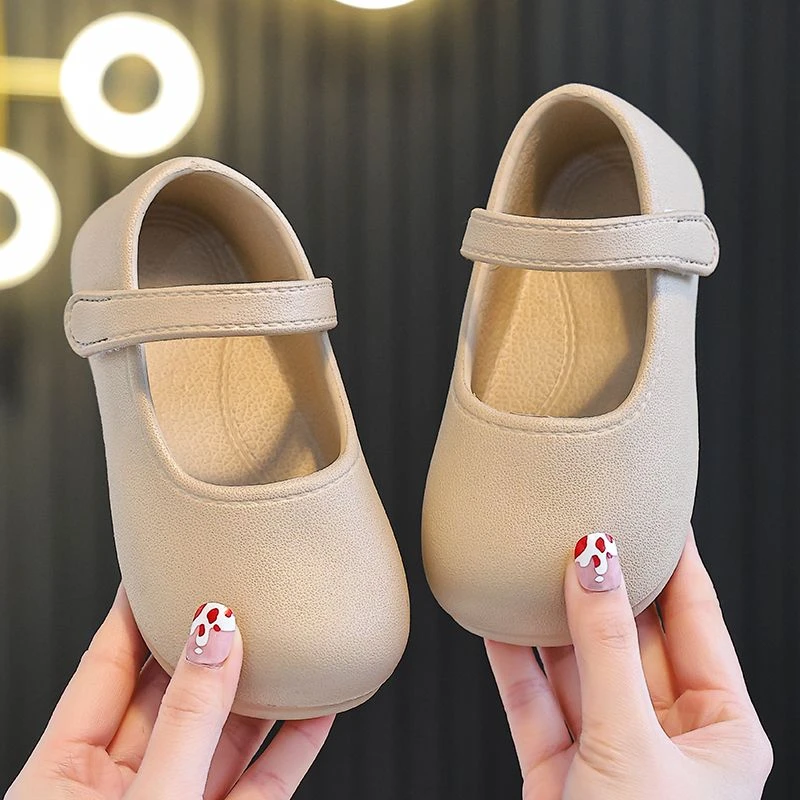 女童鞋子儿童公主小皮鞋2025春秋新款秋季宝宝单鞋软底洋气英伦风