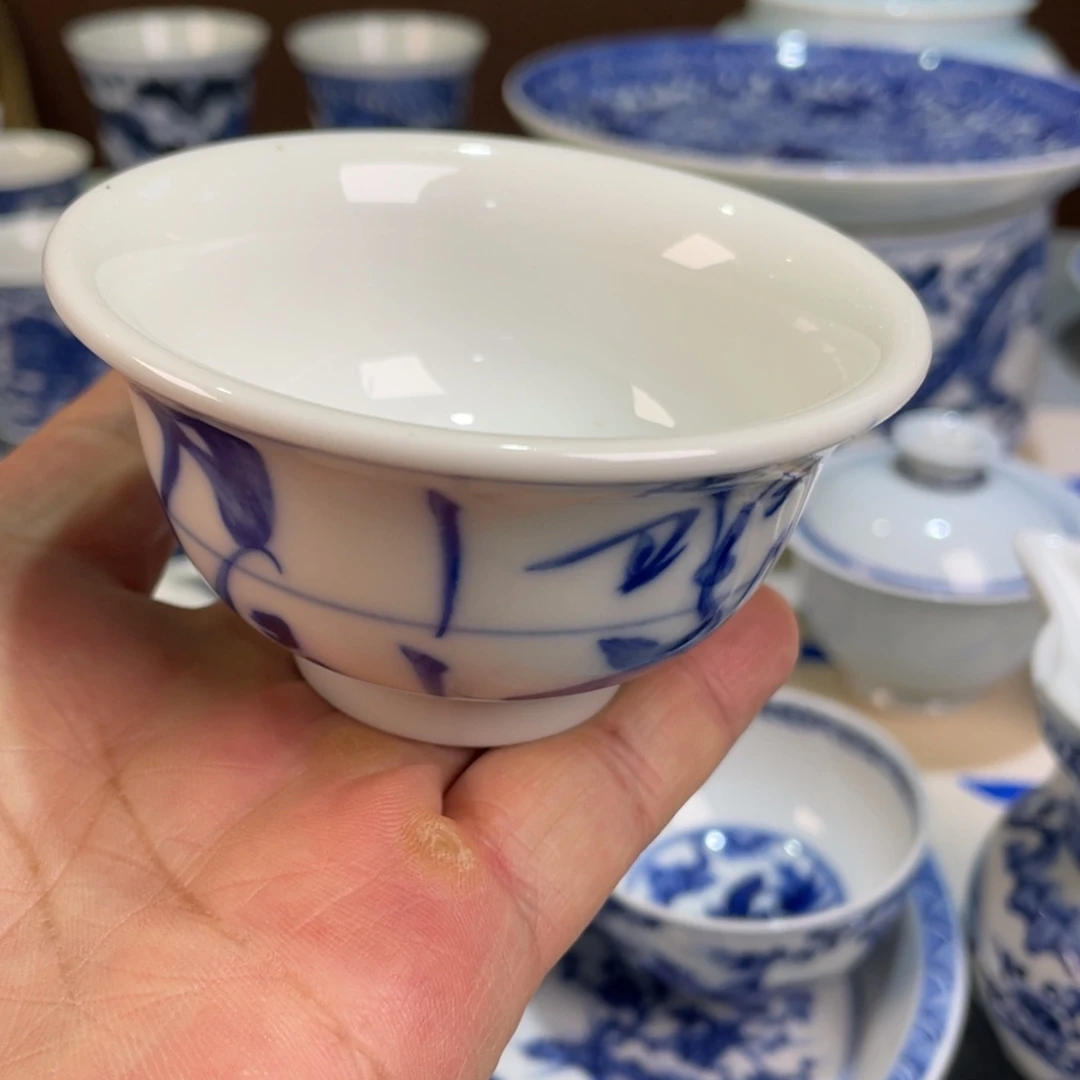 杯柴窑烧制刀放压手杯90毫升