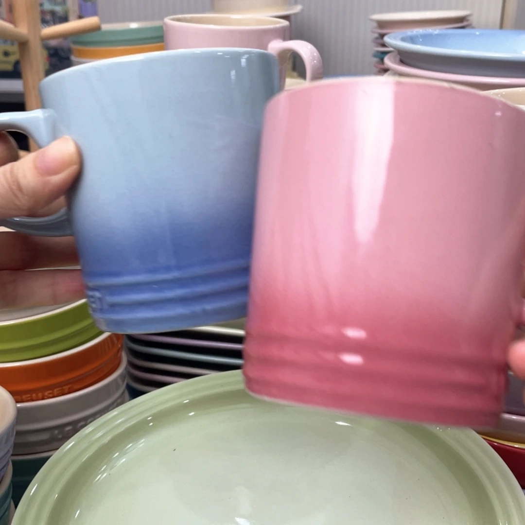 瓷片微瑕2个马克杯福利