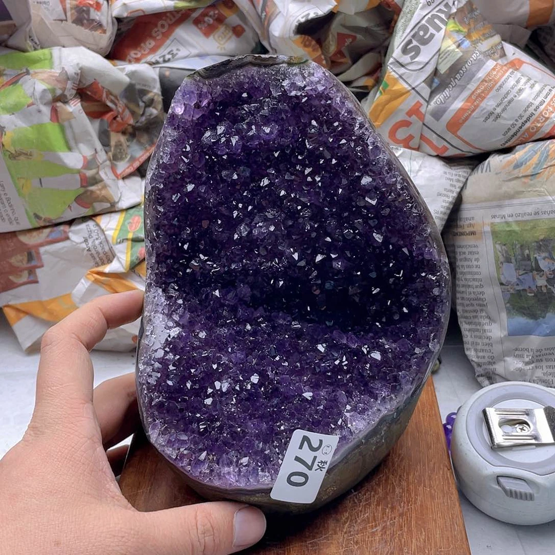 紫晶大型摆件（非配饰）未镶嵌
