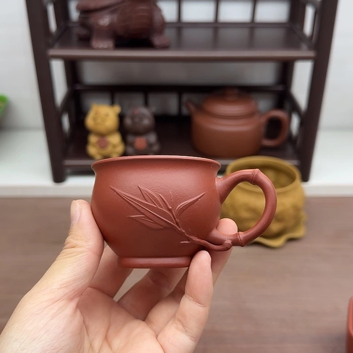 紫砂茶案主人杯主人杯