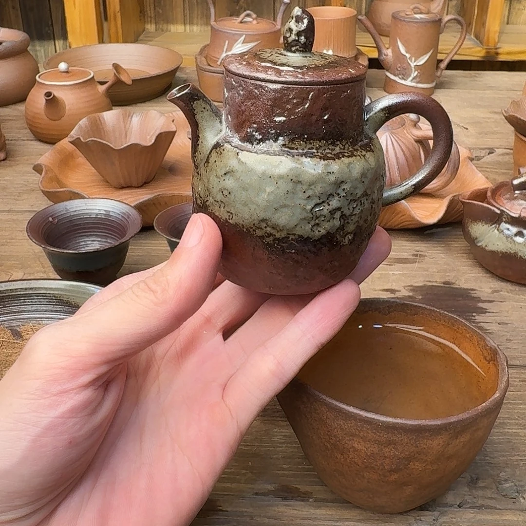 原矿老岩泥茶器系列