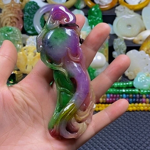 紫金钵盂菩提吊坠